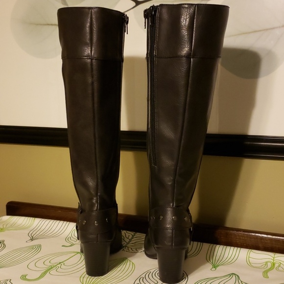 A2 by Aerosoles Chunky Heel Boots New w/o box - Picture 5 of 8